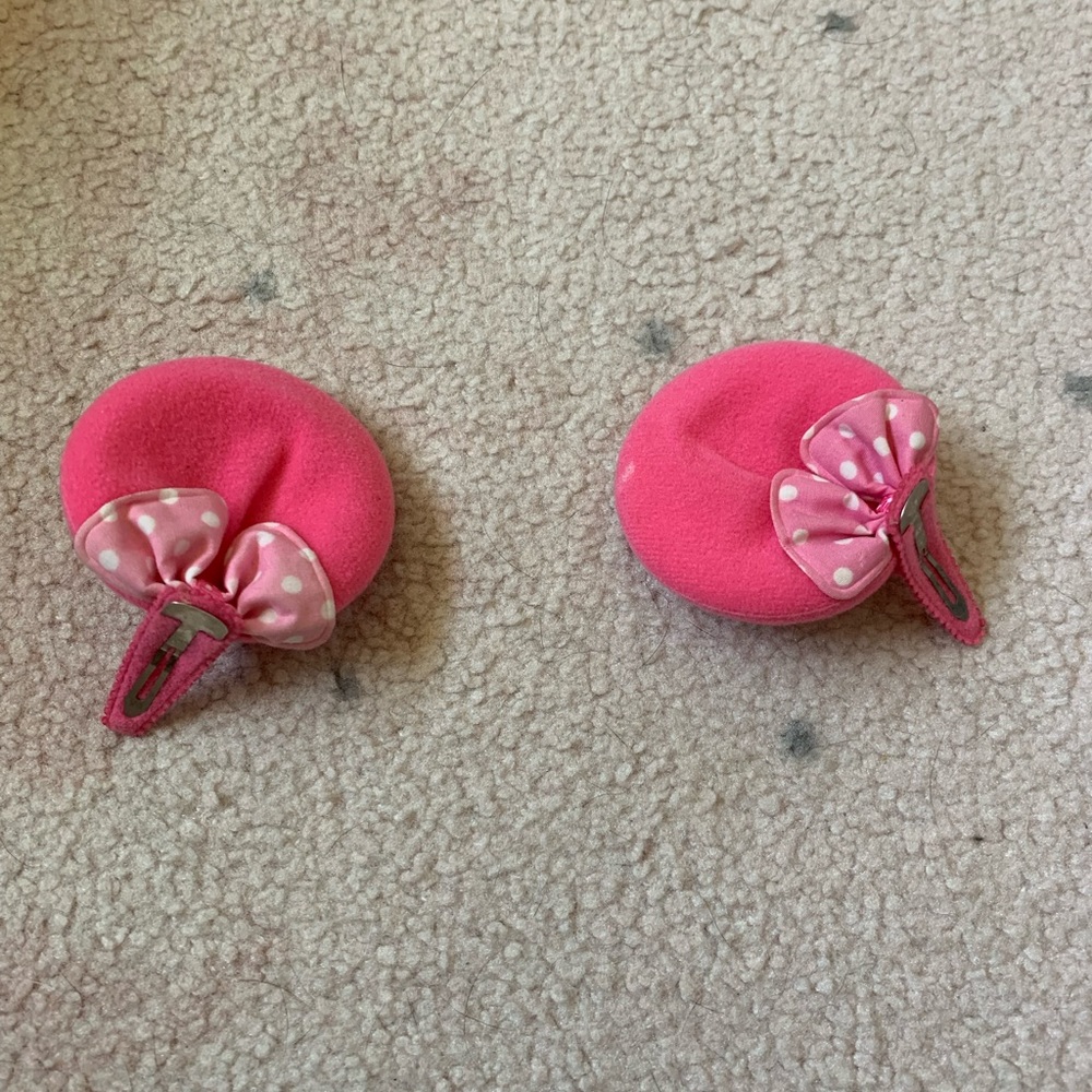 Pink Minnie Mouse Hair clip